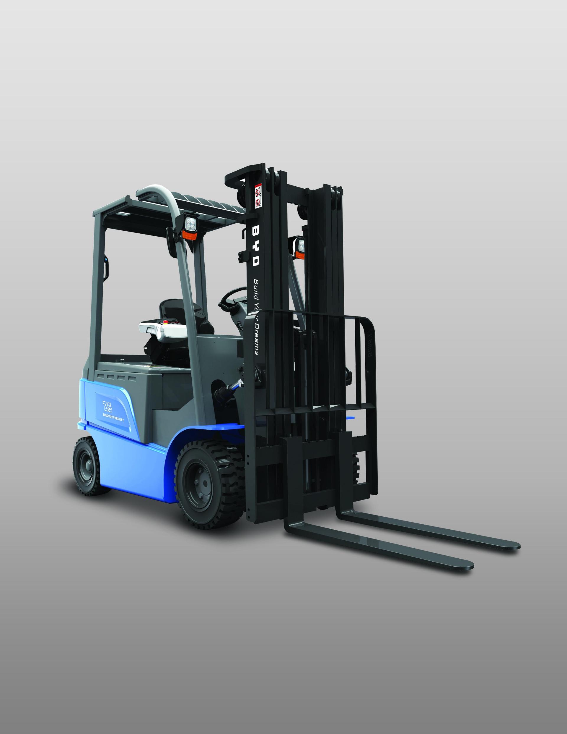 BYD 4-Wheel Forklift 2.5T - BYD electric forklift in Pakistan