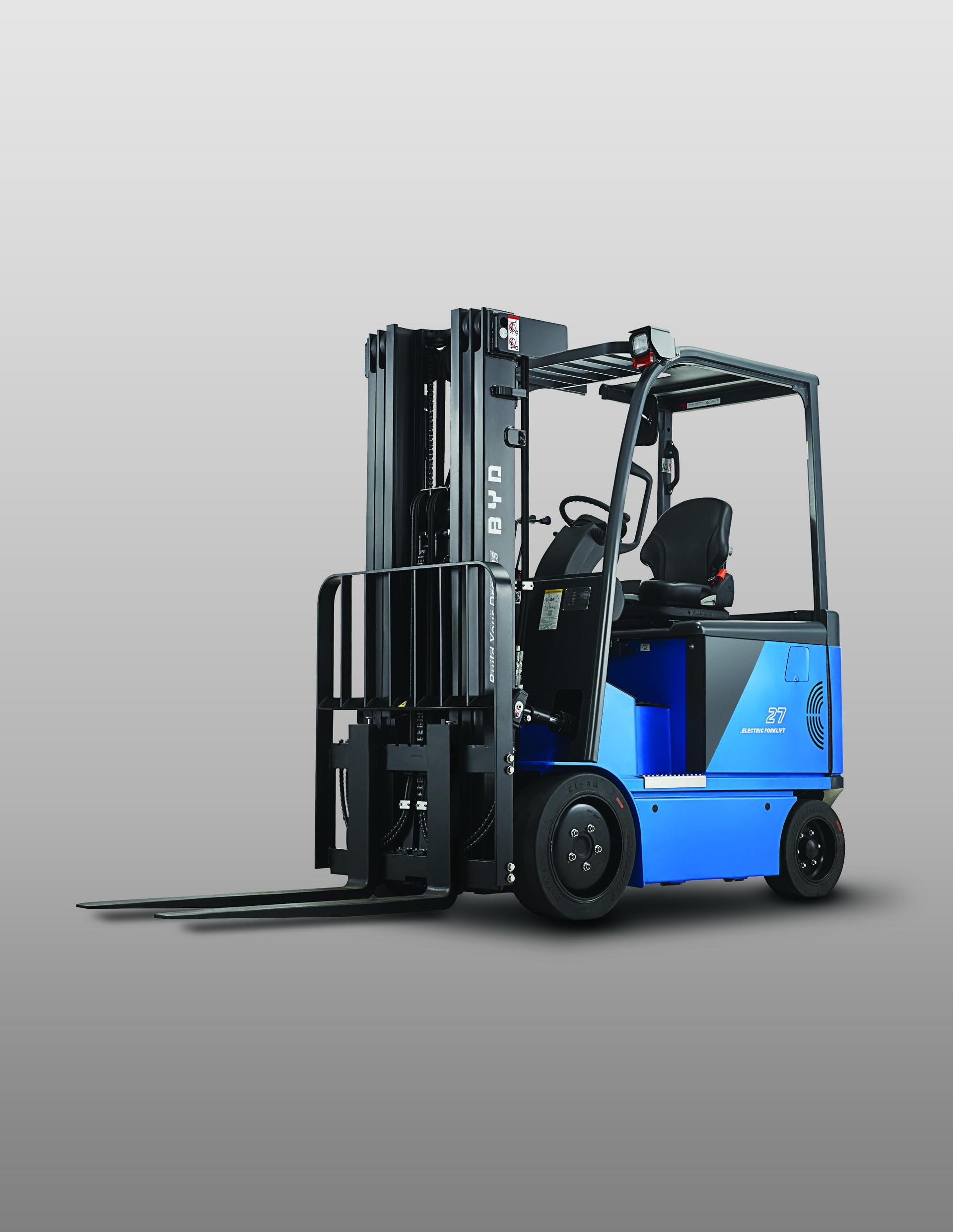 BYD Cushion Forklift 2.7T - BYD electric forklift in Pakistan