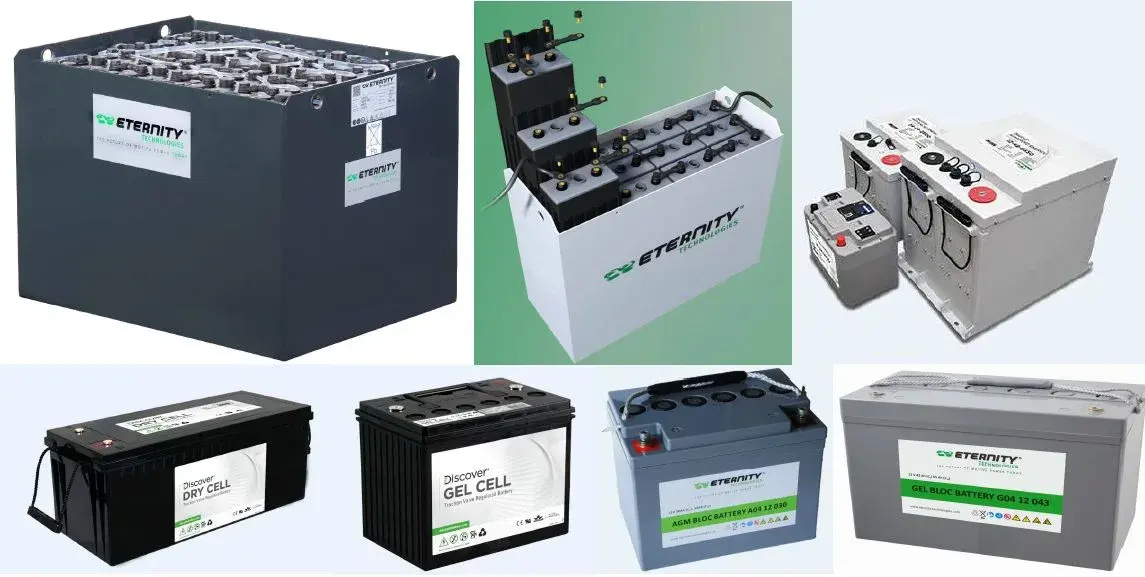 Eternity traction batteries for forklifts and warehousing equipment in Pakistan
