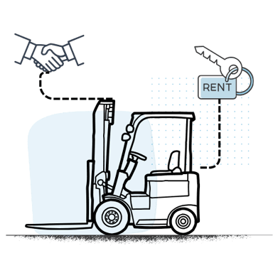 Battery operated forklift sales and rental in Pakistan