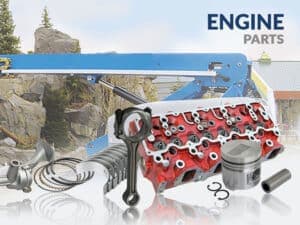 Forklift engine components and motor parts