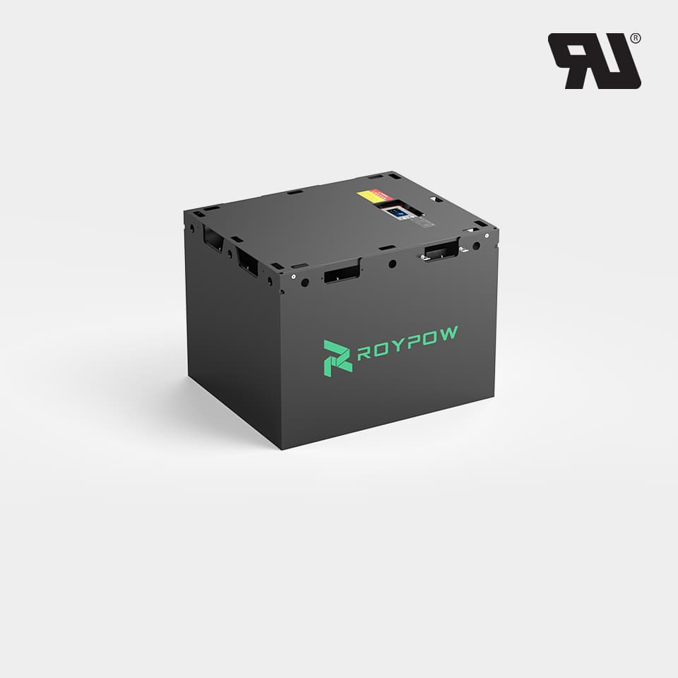 80V 400Ah LiFePO4 Battery - RoyPow LiFePO4 forklift battery in Pakistan