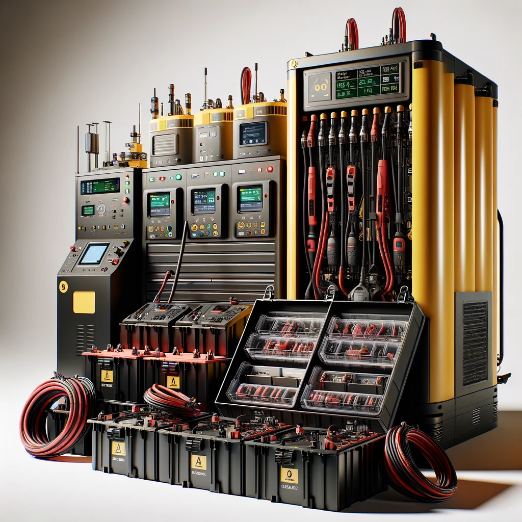 Forklift battery regeneration and refurbishment service in Pakistan