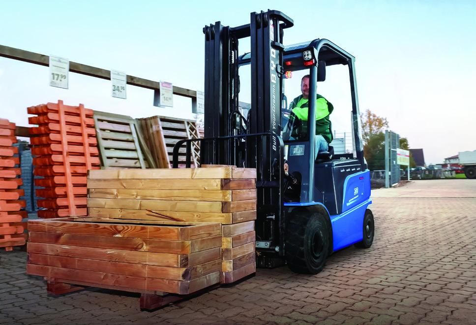 BYD 4-Wheel Forklift 3.0T - BYD electric forklift in Pakistan