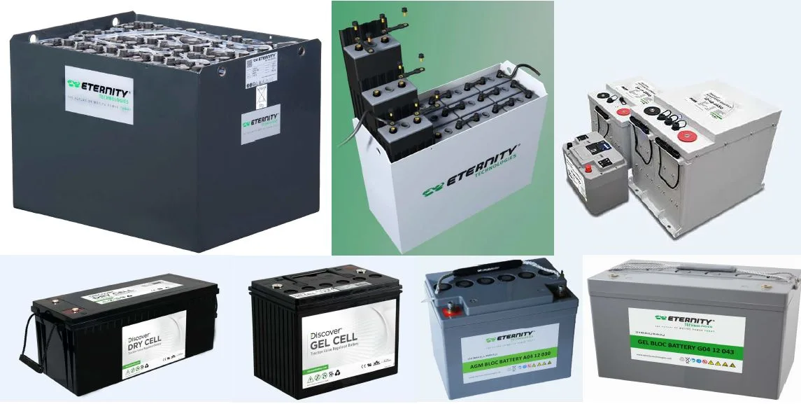 Eternity traction batteries for forklifts and warehousing equipment in Pakistan